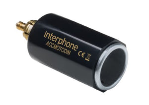 DIN adaptér Interphone z malej motocyklovej zásuvky na automobilovú, slim prevedenie