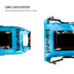 Voděodolný vak FIXED Float Bag s kapsou pro mobilní telefon 3L Vandrácký Speciál, modrý