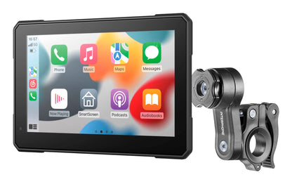 Interfón displej SYNC70 ESSENTIAL-Apple CarPlay a Android Auto pre motocykle