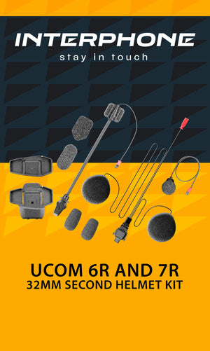 Interphone U-COM R – Audio kit (32mm)