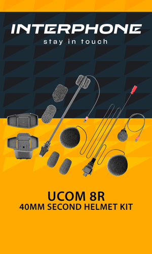 Interphone U-COM R - HD audio kit (40mm)